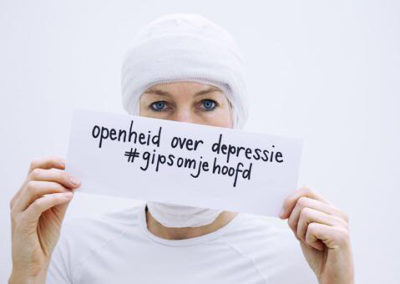 Deppressiegala-gipsomjehoofd